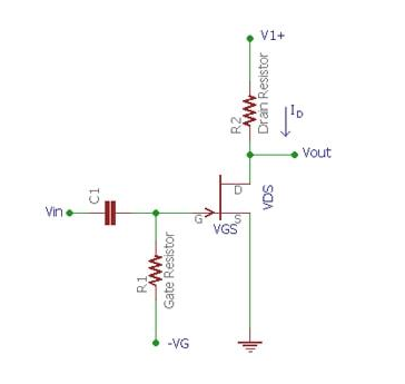 結(jié)型場(chǎng)效應(yīng)管偏置方式