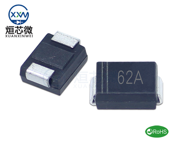 P6SMB62A參數,TVS二極管P6SMB62A瞬態(變)抑制二極管